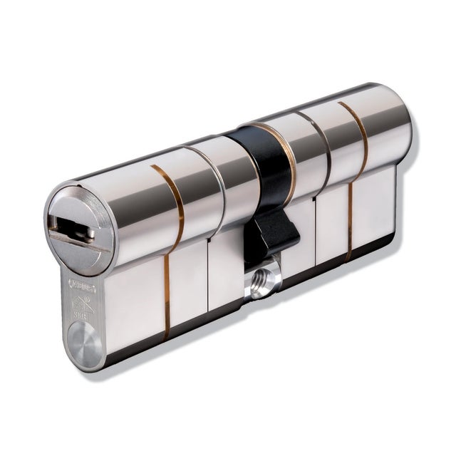 CILINDRO ALTA SEGURIDAD 30 X 30 MM BRAVUS MX PRO NIQUEL ABUS 