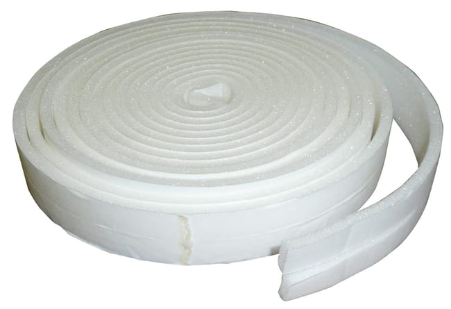 BURLETE AUTOADHESIVO VENTANA BLANCO 10M POLIURETANO INTERIOR BURCASA - 1