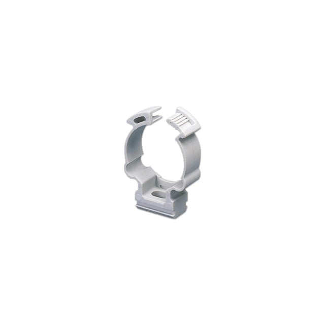 ABRAZADERA PARA TUBO M25 GRIS (25 UDS)