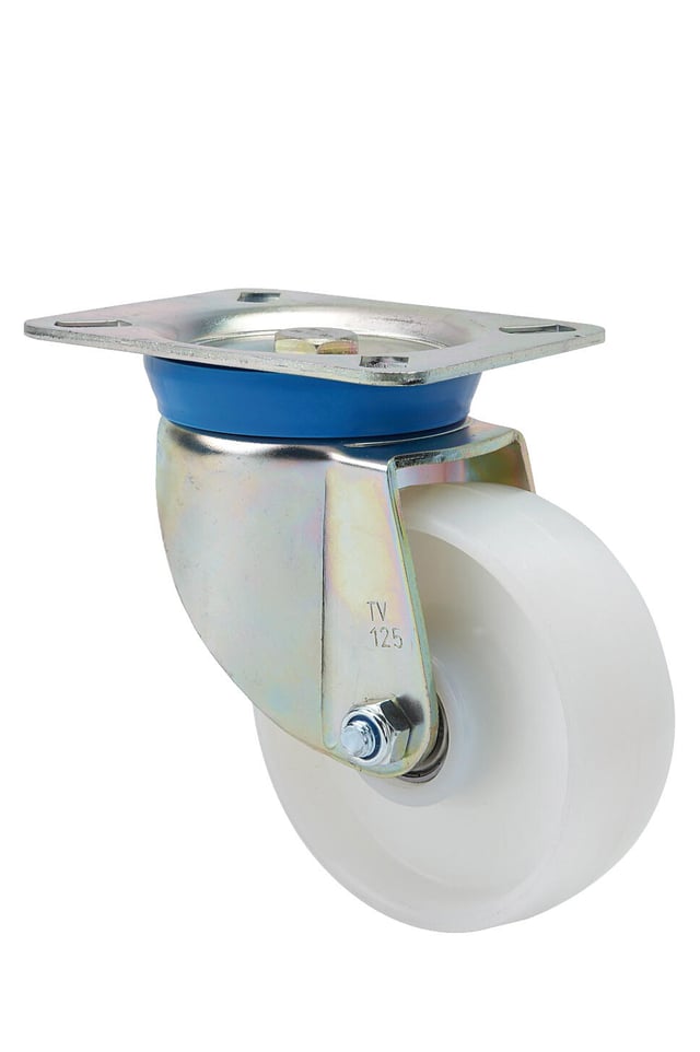 RUEDA 150MM NYLON. HASTA 500KG. LLANTA METAL
