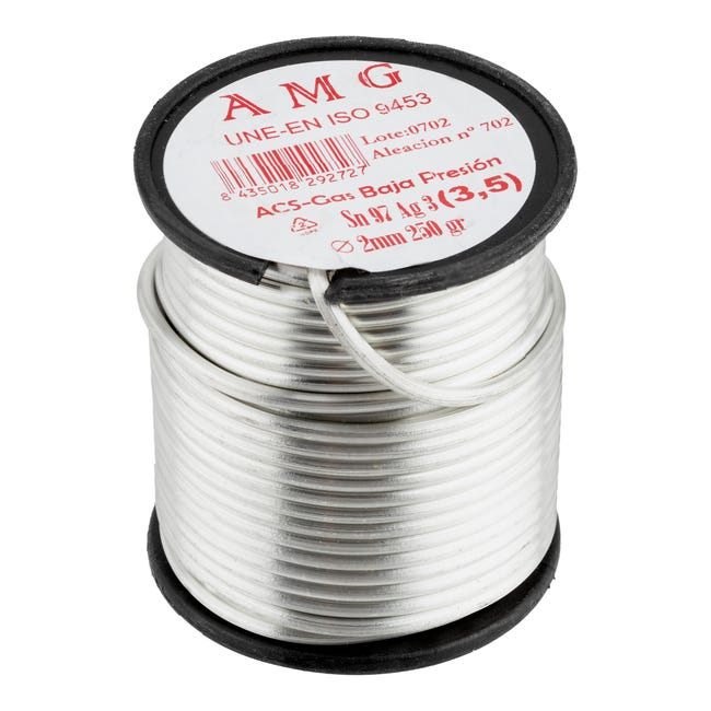 BOBINA ESTAÑO- PLATA 3.5% 250G - 1