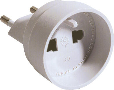 ADAPTADOR UNIVERSAL 2 POLOS 10A