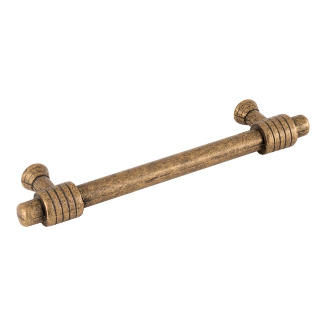 TIRADOR MUEBLE ZAMAK MARRÓN 1UD - 1