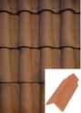 REMATE ANGULAR PARA TEJA CERÁMICA MIXTA MARRÓN - 1