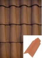 REMATE ANGULAR PARA TEJA CERÁMICA MIXTA MARRÓN - 1