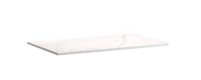 ENCIMERA PARA LAVABO PIEDRA BLANCO 100X46CM