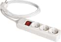 BASE MULTIPLE 3 TOMAS CON INTERRUPTOR CON CABLE 3X1.5MM2 1.5 METROS - 1