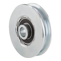 POLEA UN CANAL PARA PUERTA BASCULANTE  80 MM - 1