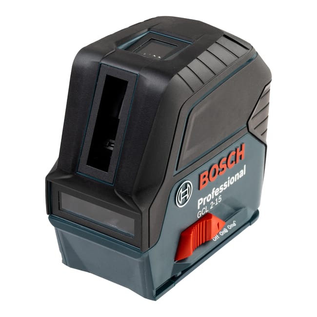 NIVEL LASER CRUZ Y PUNTO GCL 2-15 BOSCH AZUL - 1