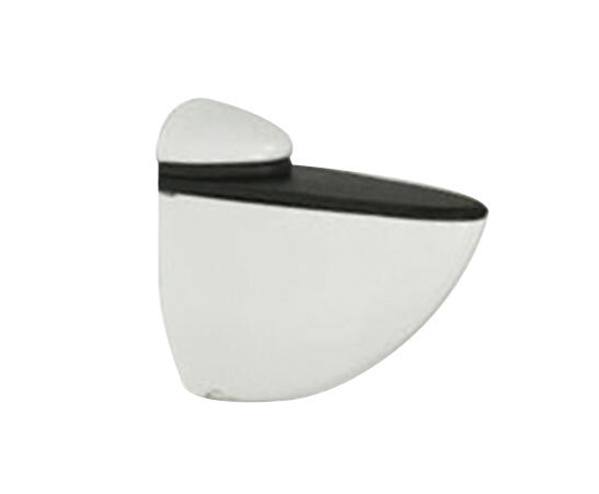 SOPORTE  REGULABLE PARA BALDA MAX 24 MM. L 70 MM BLANCO