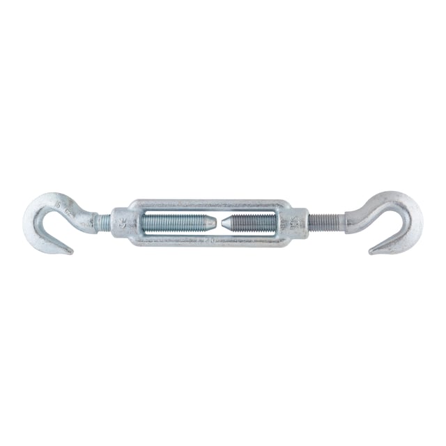 GANCHO TENSOR PARA COLGAR EN TECHO O PARED ACERO 16MM