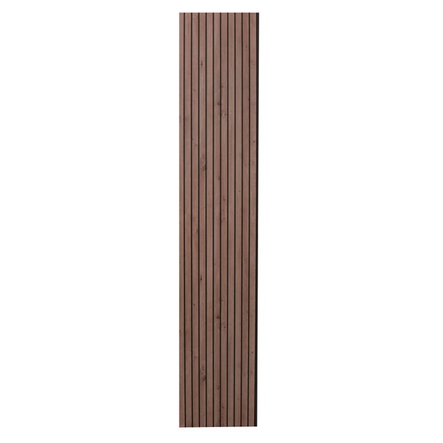 REVESTIMIENTO MDF DE LISTONES MELAMINA ROBLE 260X47.4X1 CM