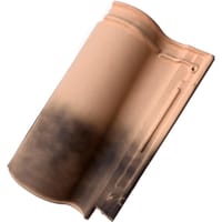 TEJA CERÁMICA MIXTA PAJA FLAMEADA 47X28.6 CM - 1