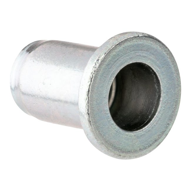 TUERCAS REMACHABLES ACERO CABEZA ANCHA M4.  75 UDS BRALO - 1