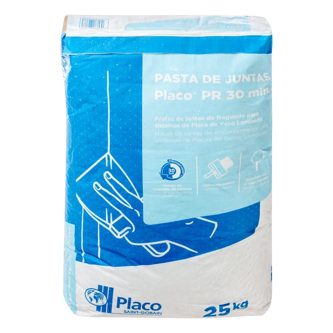 PASTA DE JUNTAS PLACO PR30 25 KG - 1