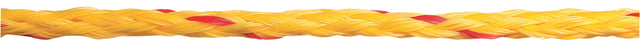 CABO POLIETILENO 8  MM. 1 M AMARILLO CON PINTAS ROJAS ROMBULL