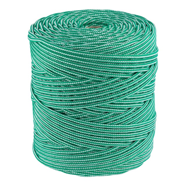 CORDON  POLIPROPILENO 4  MM. 200 M VERDE ROMBULL