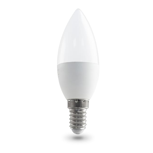BOMBILLA LED VELA E14 420LM 4W LUZ CALIDA - 1
