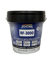 REVESTIMIENTO FACHADA MATE RF-3000 4L GRIS PERLA - 1