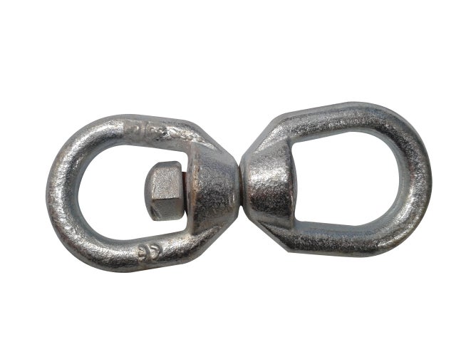 GRILLETE GIRATORIO DOBLE GALVANIZADO 10 MM