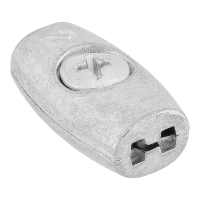 SUJETACABLE SUPER SIMPLE GALVANIZADO 2 MM. 4 UDS - 1