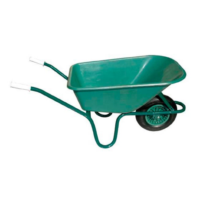 CARRETILLA DE OBRA POLIPROPILENO 160L - 1