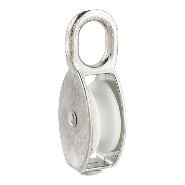 POLEA SIMPLE FIJA GALVANIZADA 80 X 10 MM.