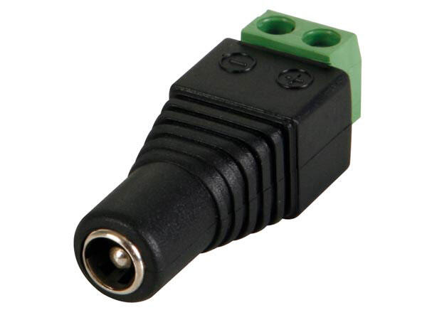 CONECTOR ALIMENTACION HEMBRA A TORNILLO