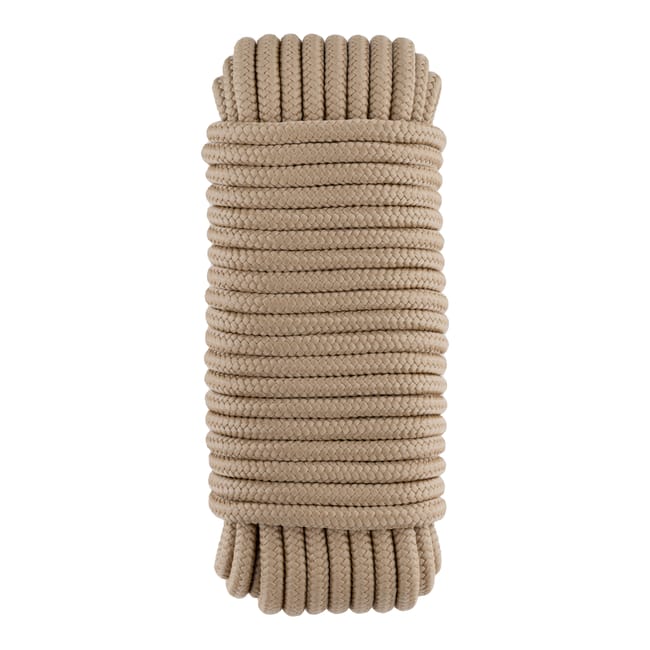 CUERDA POLIPROPILENO TRENZADA CON ALMA 8MM. 15M CAMEL ROMBULL - 1
