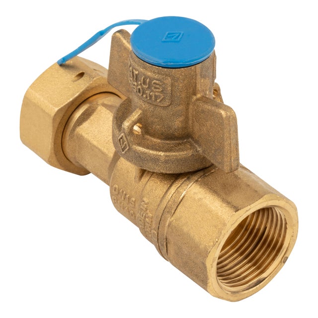 VÁLVULA RECTA + DISPOSITIVO DE BLOQUEO Ø3/4