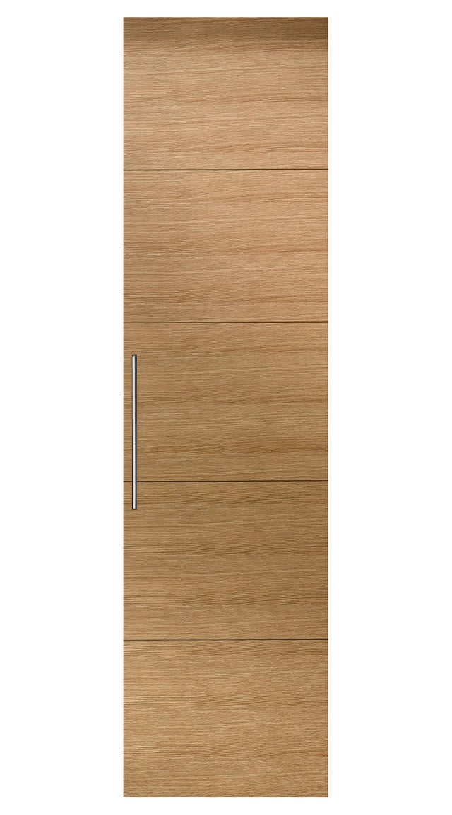 PUERTA DE ARMARIO ABATIBLE RECHAPADA ROBLE  228 X 50 CM