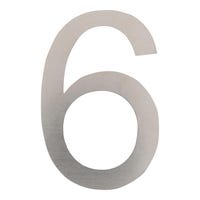 SEÑAL NÚMERO 6 Y 9 ACERO INOXIDABLE 1UD - 1
