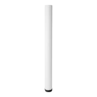 PATA MUEBLE ACERO REDONDA 710MM 60MM BLANCA. 4UDS - 1