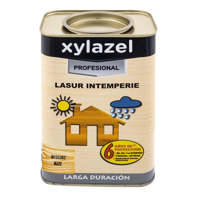 LASUR SINTÉTICO MATE XYLAZEL 4L NOGAL