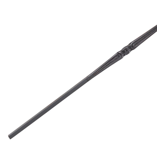 BARRA DE HIERRO FORJADO ESPIGA Y FLOR CENTRAL 14X14MM 1M