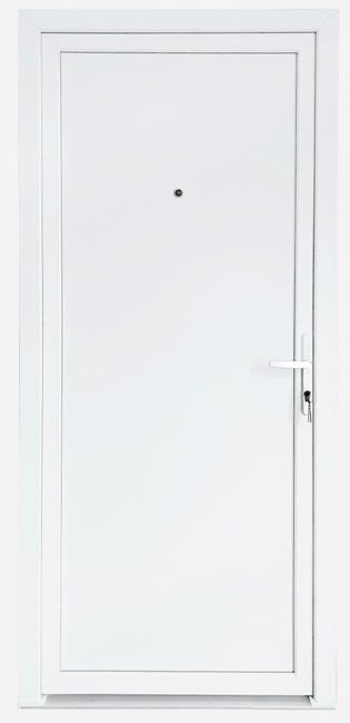 PUERTA DE ENTRADA PVC 90 X 208 IZQUIERDA - 1