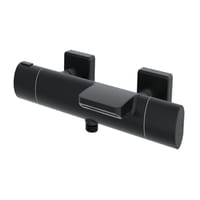 GRIFO DE BAÑERA TERMOSTÁTICO ROUEN NEGRO - 1