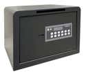 CAJA FUERTE ELECTRÓNICA DE APERTURA CÓDIGO DE SOBREMESA DE TAMAÑO MEDIO 16L ARREGUI - 1