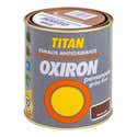 ESMALTE SINTÉTICO ANTIOXIDANTE OXIRON PAVONADO  750ML MARRON OXIDO - 1