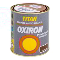 ESMALTE SINTÉTICO ANTIOXIDANTE OXIRON PAVONADO  750ML MARRON OXIDO - 1