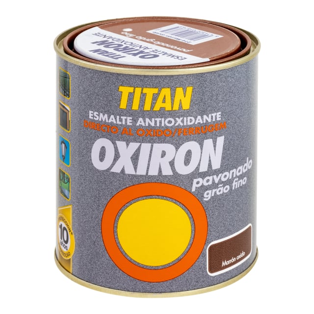 ESMALTE SINTÉTICO ANTIOXIDANTE OXIRON PAVONADO  750ML MARRON OXIDO