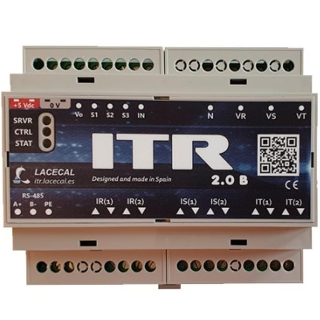 MEDIDOR ENERGÍA LACECAL ITR 2.0 5A - 1
