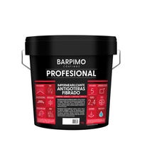 IMPERMEABILIZANTE CAUCHO FIBRADO PROFESIONAL 14L GRIS - 1