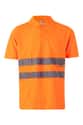 POLO MANGA CORTA ALTA VISIBILIDAD NARANJA TALLA XL VELILLA 172 - 1