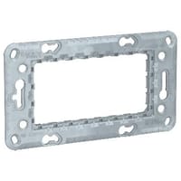 BASTIDOR METALICO 4 MODULOS RECTANGULAR SERIE NEW UNICA - 1