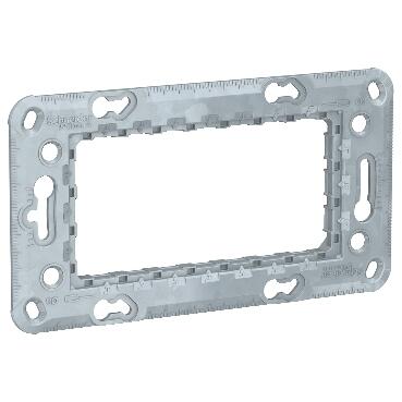 BASTIDOR METALICO 4 MODULOS RECTANGULAR SERIE NEW UNICA