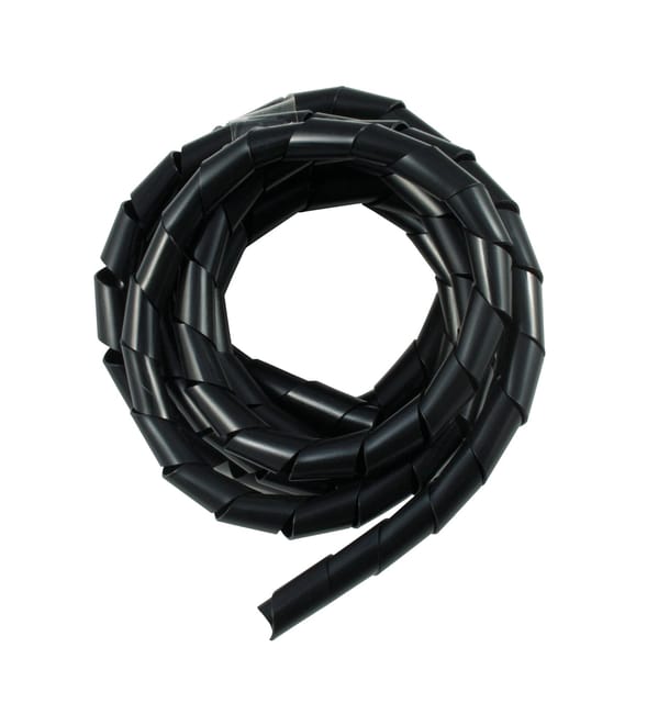 CINTA ESPIRAL 2 METROS NEGRA - 1