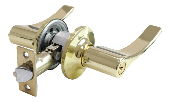 POMO PARA PUERTA DE INTERIOR PASO CON LLAVE LATON 3B00 TESA