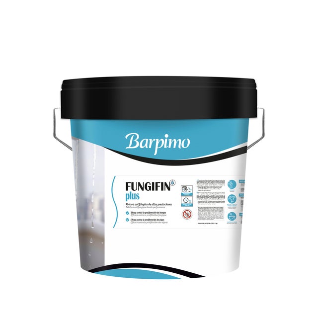 PINTURA ACRÍLICA FUNGIFIN PLUS 15L  BLANCO
