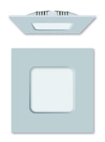 DOWNLIGHT LED EMPOTRAR CUADRADO AIRCOM BLANCO 8W LUZ NEUTRA - 1